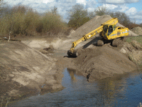 Durchstich zum Riedkanal